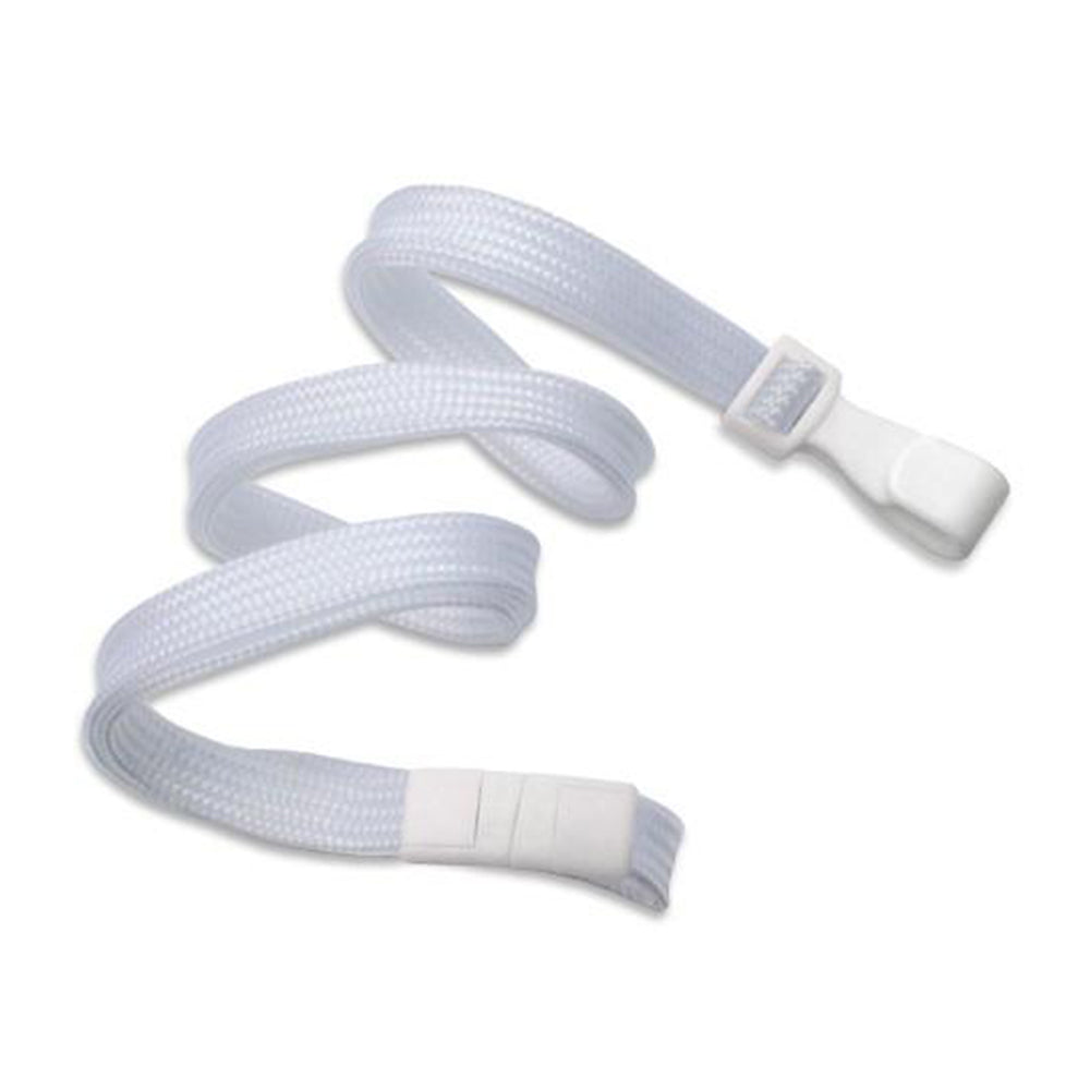 2137-3771 Standard Lanyard, Flat Braid Lanyard 3/8 (10mm), Flat Tubul -  BradyPeopleID